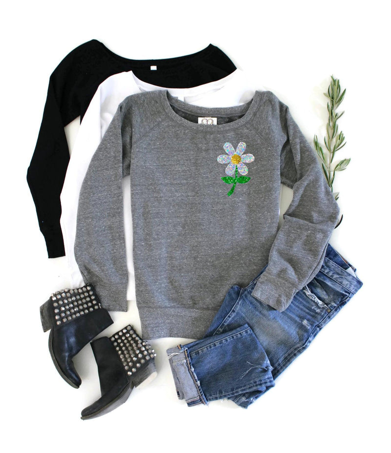 Spring Daisy Sweatshirt - Shop Love and Bambii
