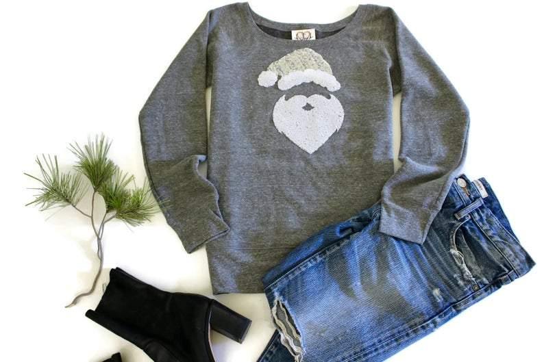 Santa Christmas Sweatshirt - Shop Love and Bambii