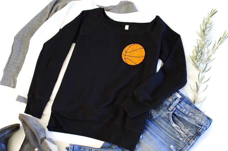 Basketball Pocket Sweatshirt - Shop Love and Bambii