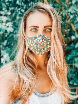 Fitted Cotton Face Mask - Shop Love and Bambii
