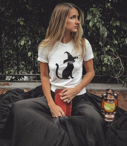 Feline Familiar Tee Shirt - Shop Love and Bambii