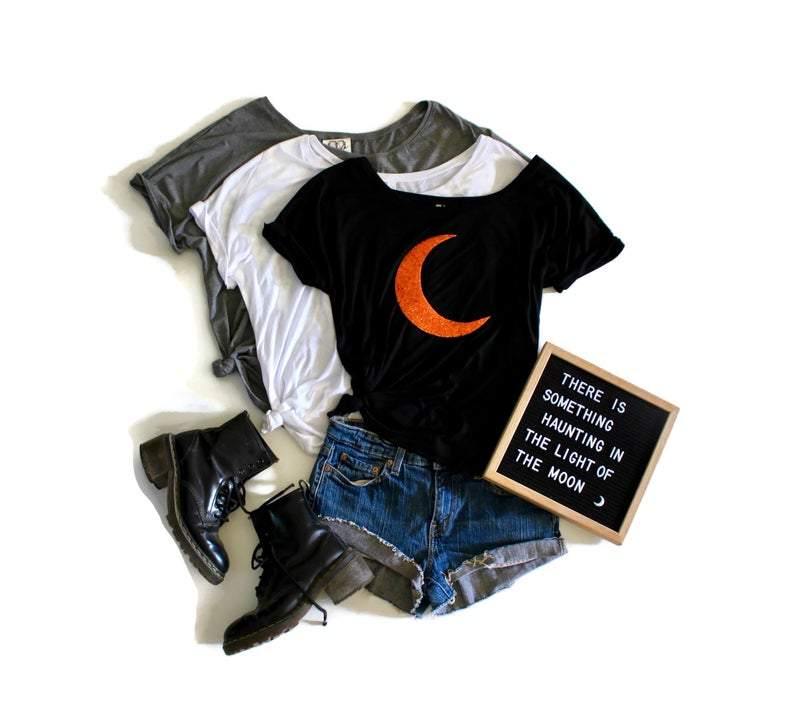 Crescent Moon Tee Shirt - Shop Love and Bambii