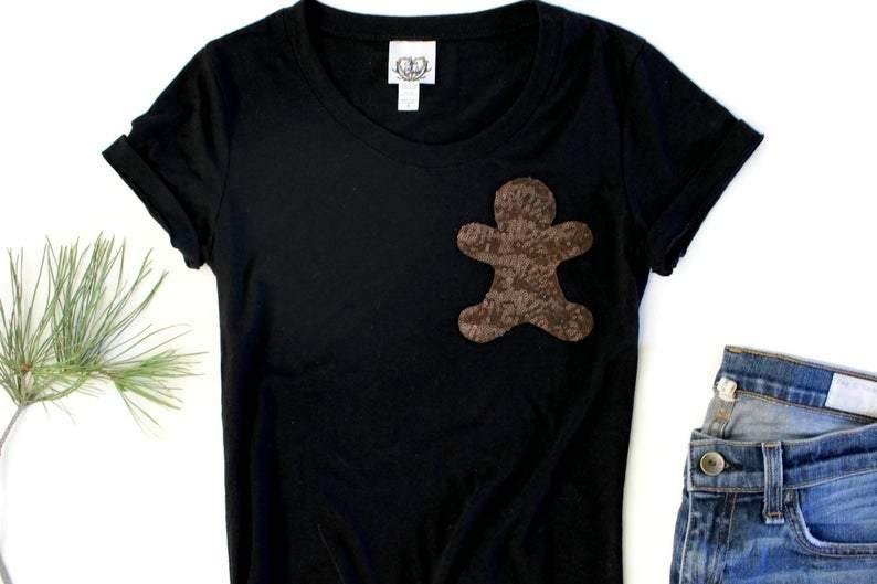 Gingerbread Pocket Tee Shirt - Shop Love and Bambii
