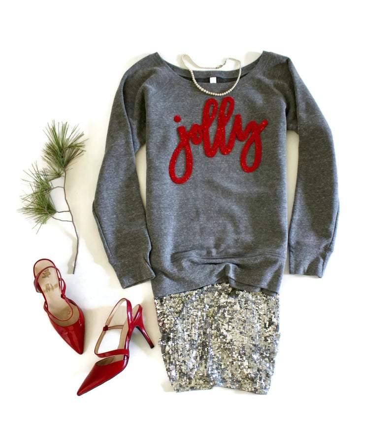 Jolly Holiday Sweatshirt - Shop Love and Bambii