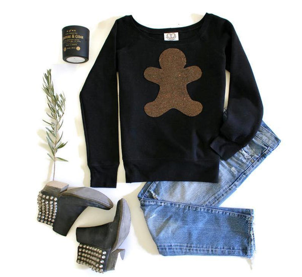 Gingerbread Sweatshirt - Shop Love and Bambii