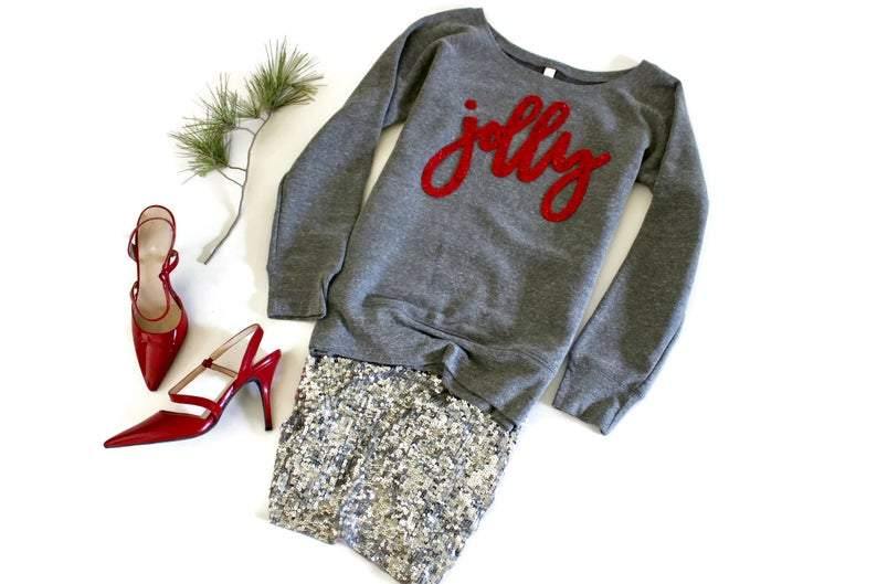 Jolly Holiday Sweatshirt - Shop Love and Bambii