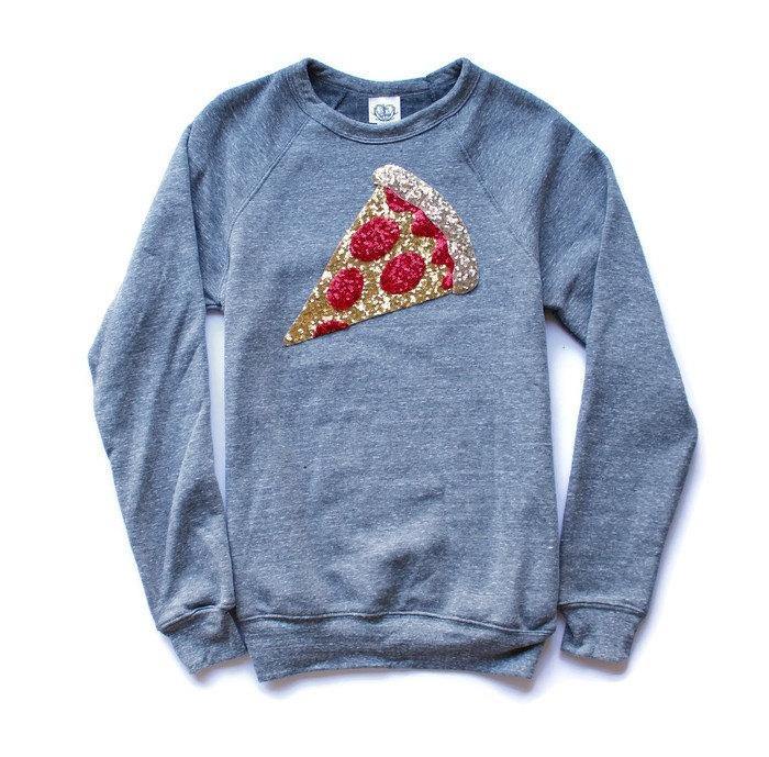 Pizza Sweatshirt - Shop Love and Bambii
