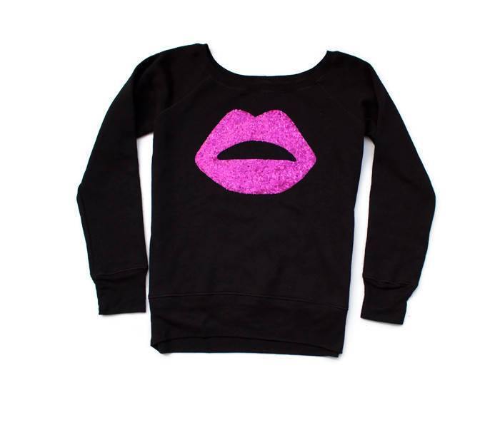 Lip Sweatshirt - Shop Love and Bambii