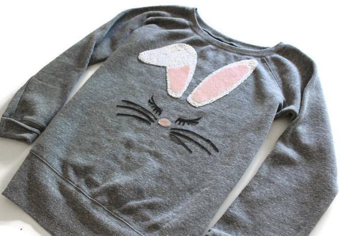 Bunny Face Sweatshirt - Shop Love and Bambii
