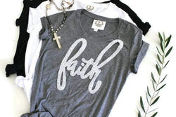 Faith Tee Shirt - Shop Love and Bambii