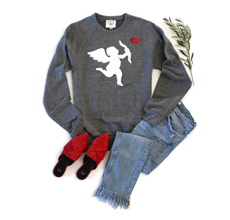 Cupid Arrow Sweatshirt - Shop Love and Bambii