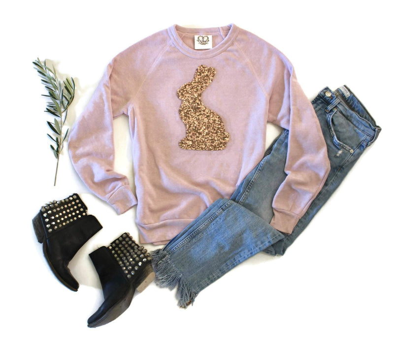 Chocolate Bunny Sweatshirt - Shop Love and Bambii