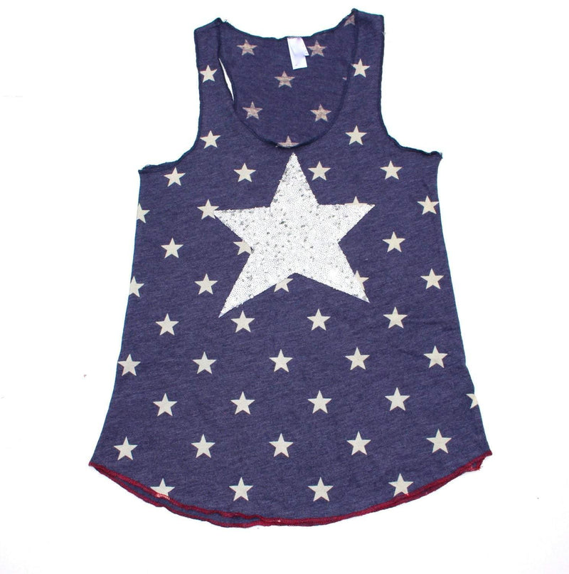 Patriotic Star Tank Top - Shop Love and Bambii