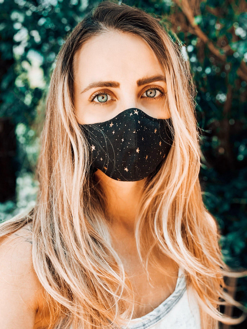 Fitted Cotton Face Mask - Shop Love and Bambii